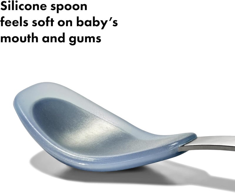 OXO ملعقة تغذية أوكسو توت للسفر مع حقيبة سفر - Image 5